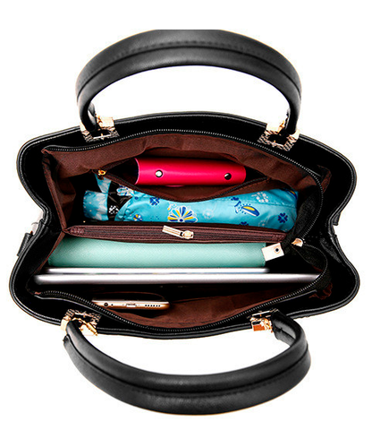 Leather Handbag - Zayna