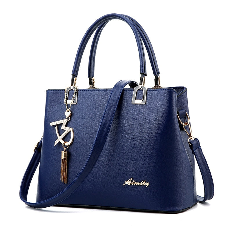 Leather Handbag - Zayna