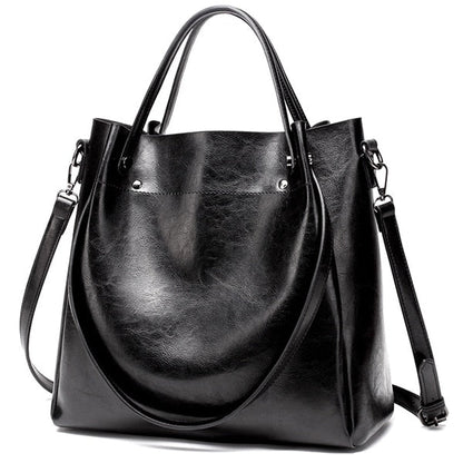 Genuine Leather Handbag - Maelis