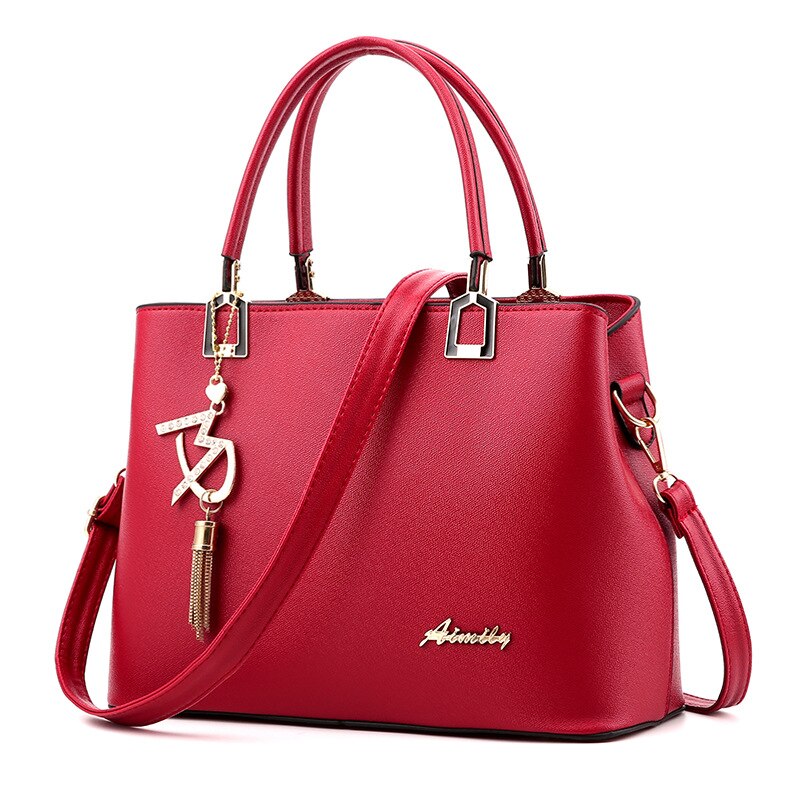 Leather Handbag - Zayna