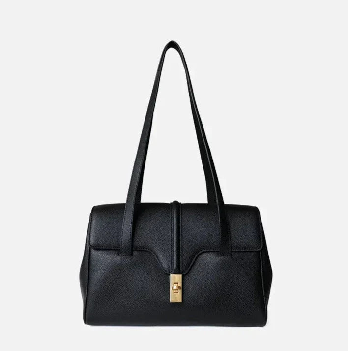 Genuine Leather Tote Bag Ione