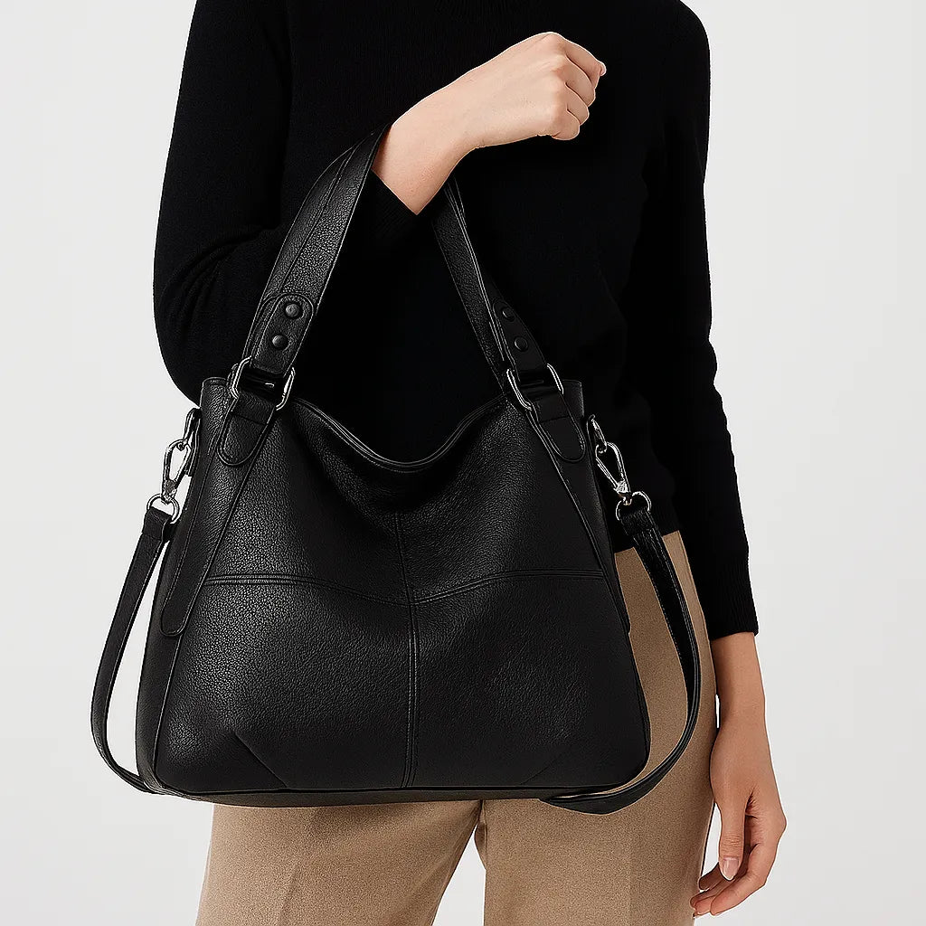 Genuine Leather Handbag - Atis