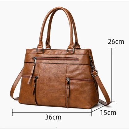 Handbag in Genuine Leather - Verse