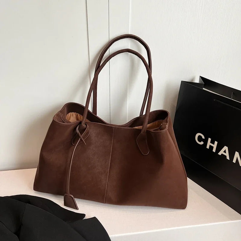 Suede Handbag - Zarine