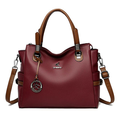 Genuine Leather Handbag - Helena