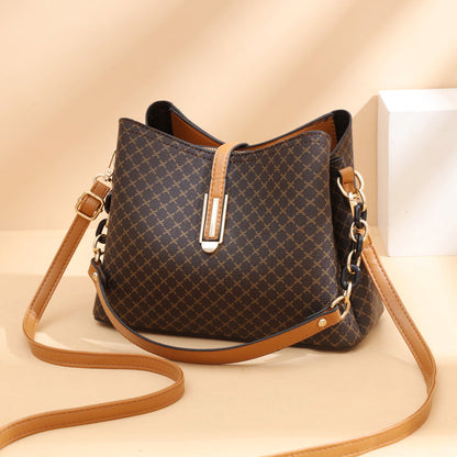 Leather Handbag - Yalena