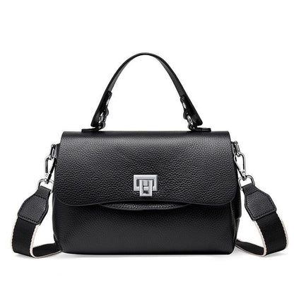 Compact Genuine Leather Handbag - Melbourn