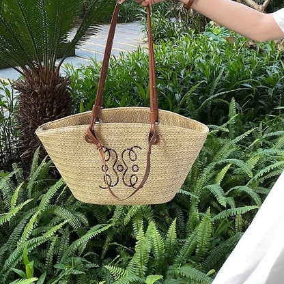 Louise Straw Handbag