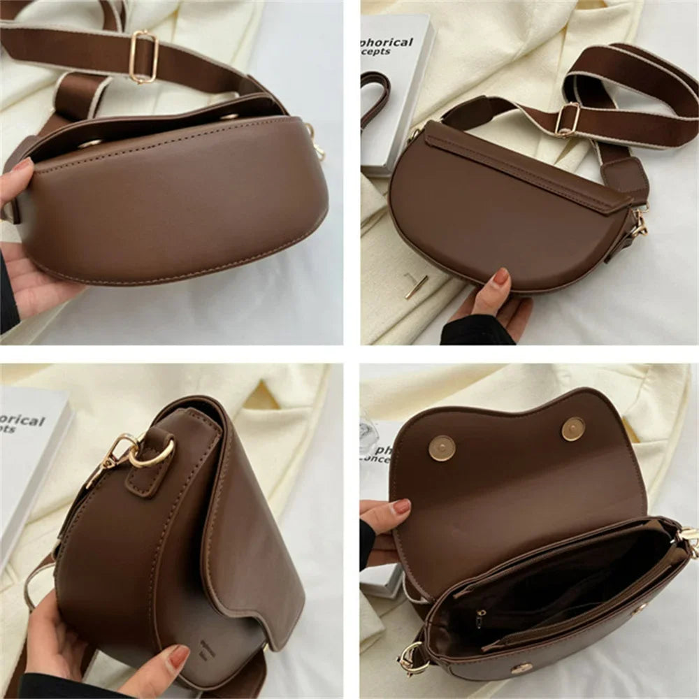 Genuine Leather Handbag - Adele