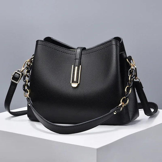 Genuine Leather Handbag - Brail