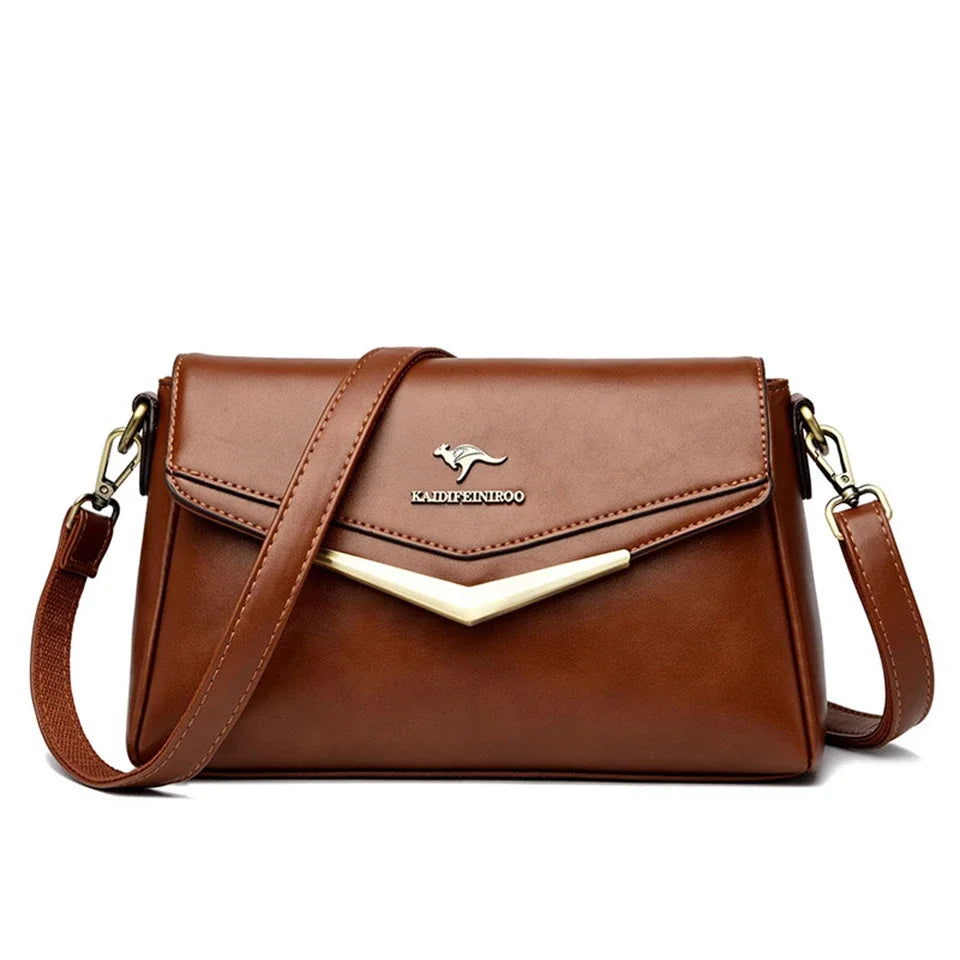 Handbag in Genuine Leather - Lona