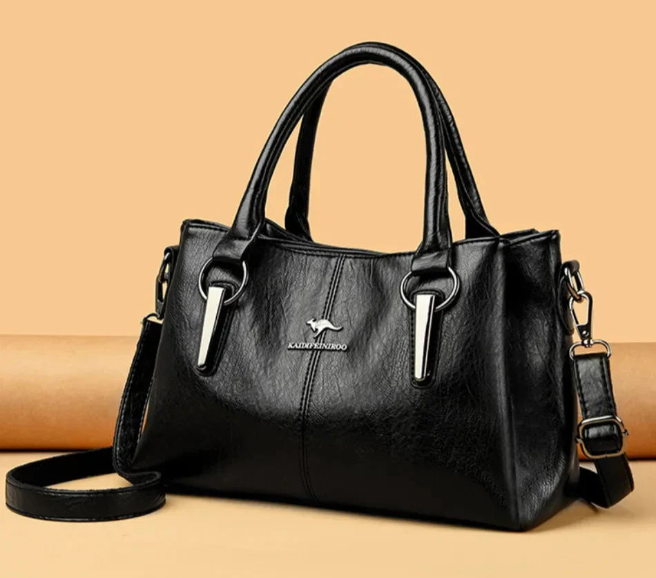 Genuine Leather Handbag - Adira