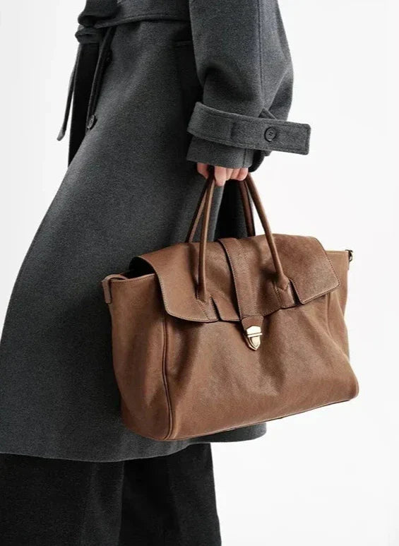 Gabrielle Genuine Leather Tote Bag