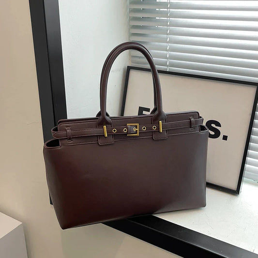Genuine Leather Handbag - Faye