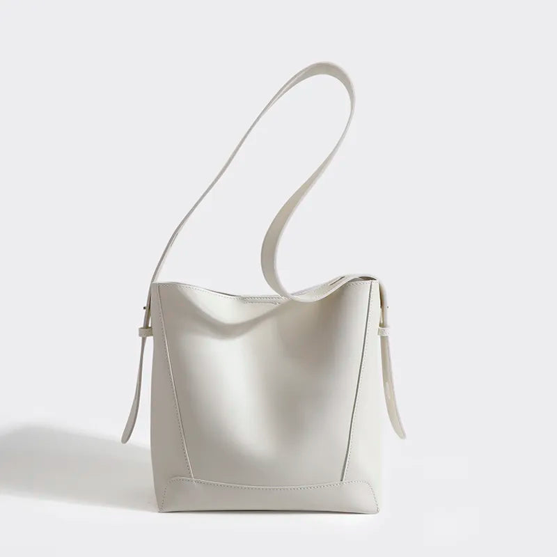 Genuine Leather Crossbody Handbag - Avery
