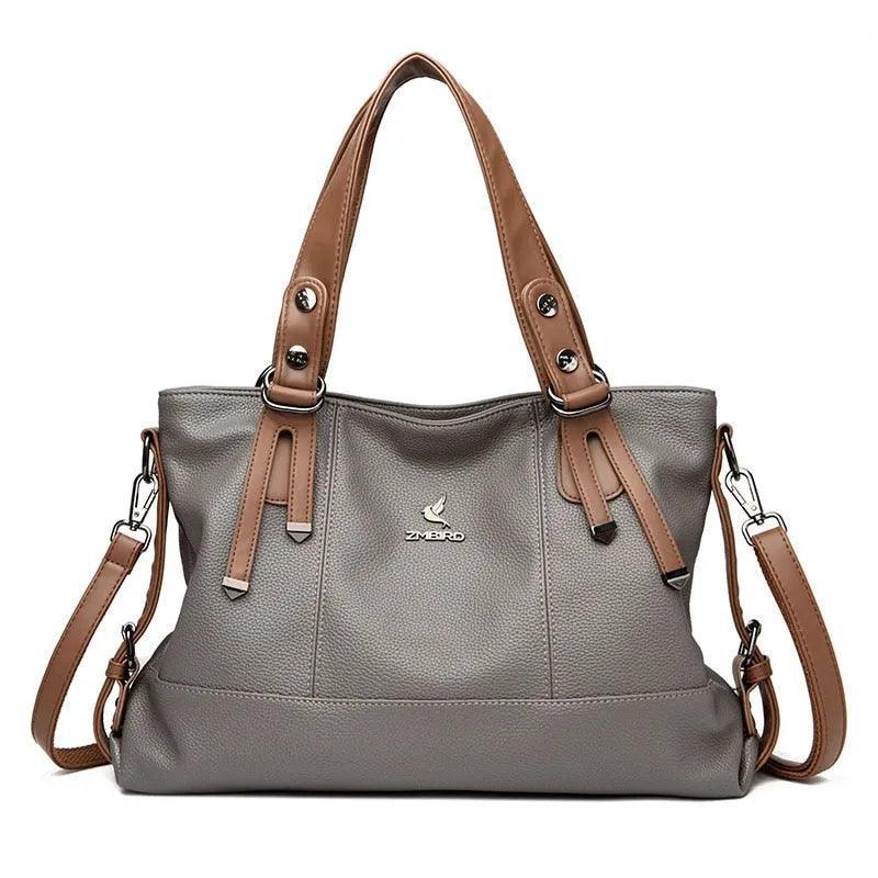 Genuine Leather Handbag - Anne Country