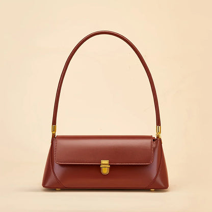 Handbag in Genuine Leather - Elora