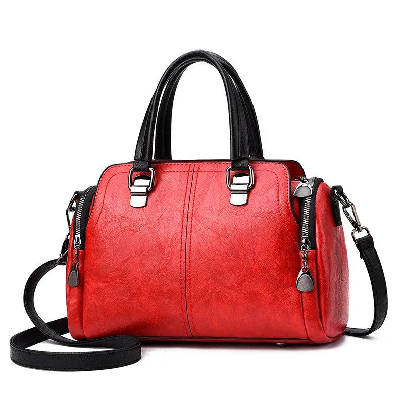 Genuine Leather Handbag - Aurora