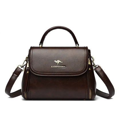 Handbag in Genuine Leather - Liora