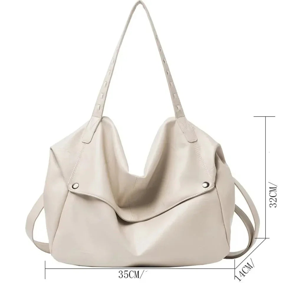 Handbag in Genuine Leather - Lua