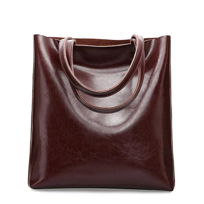 Genuine Leather Handbag - Oli