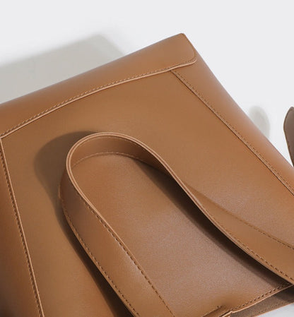 Genuine Leather Crossbody Handbag - Avery