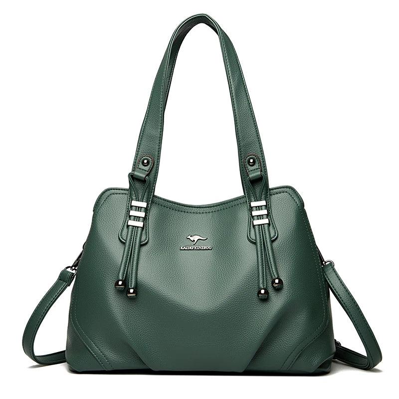 Genuine Leather Women's Handbag - Valentina