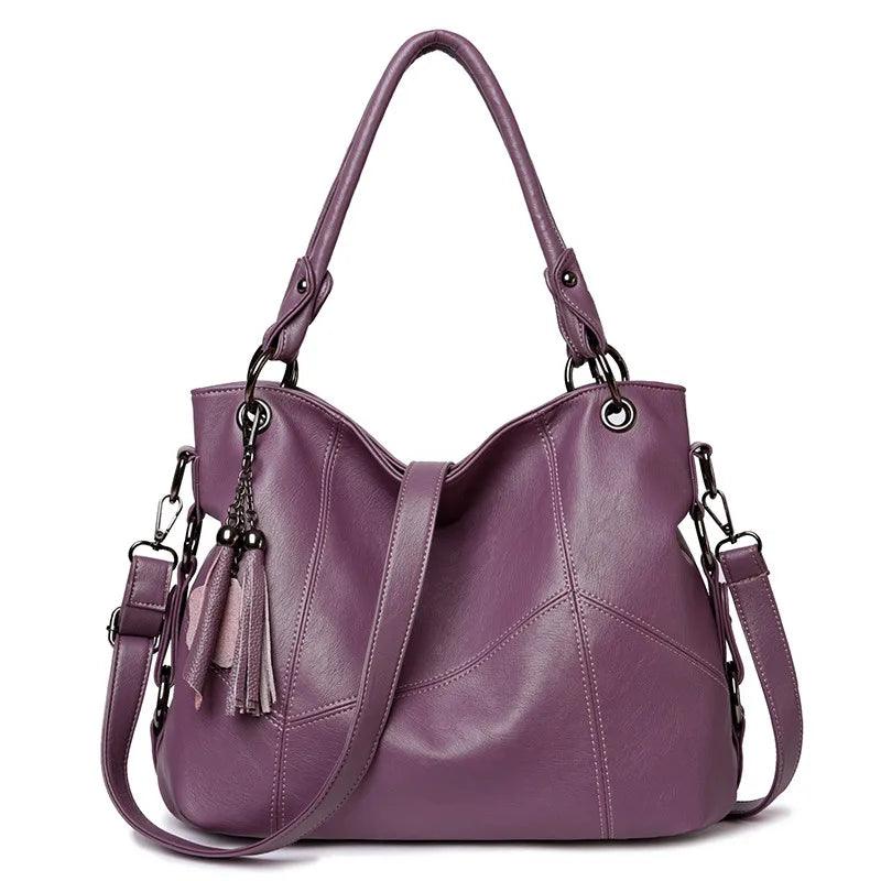Genuine Leather Handbag - Catharina