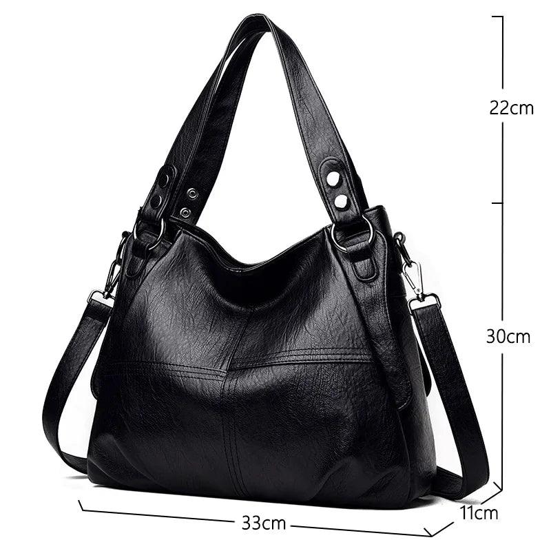 Genuine Leather Handbag - Atis