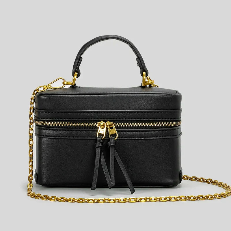 Fernanda Box Canvas Crossbody Bag