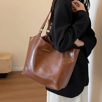 Genuine Leather Handbag - Bless
