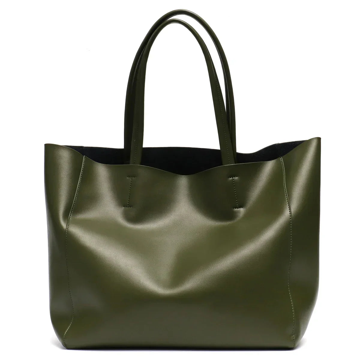 Genuine Leather Handbag - Kassia