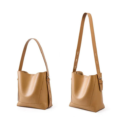Genuine Leather Women's Handbag - Penélope