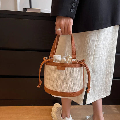 Rita Straw Handbag