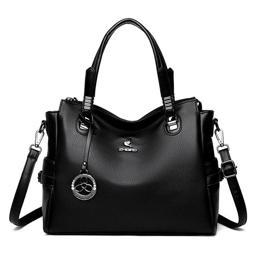Genuine Leather Handbag - Helena