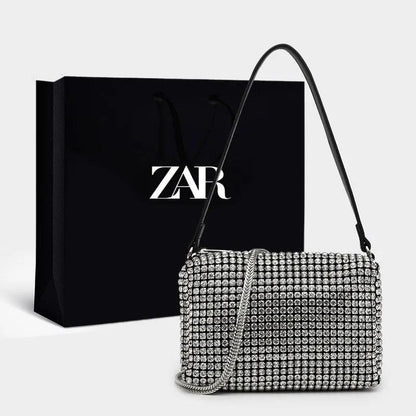 Studded Compact Handbag - Luxury