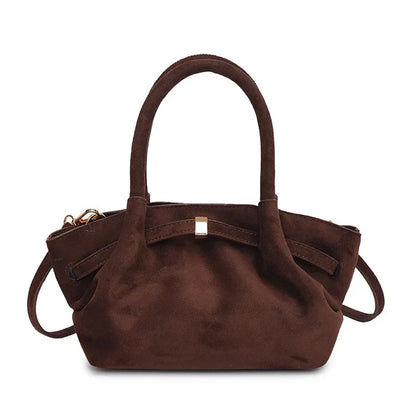 Suede Handbag - Liora