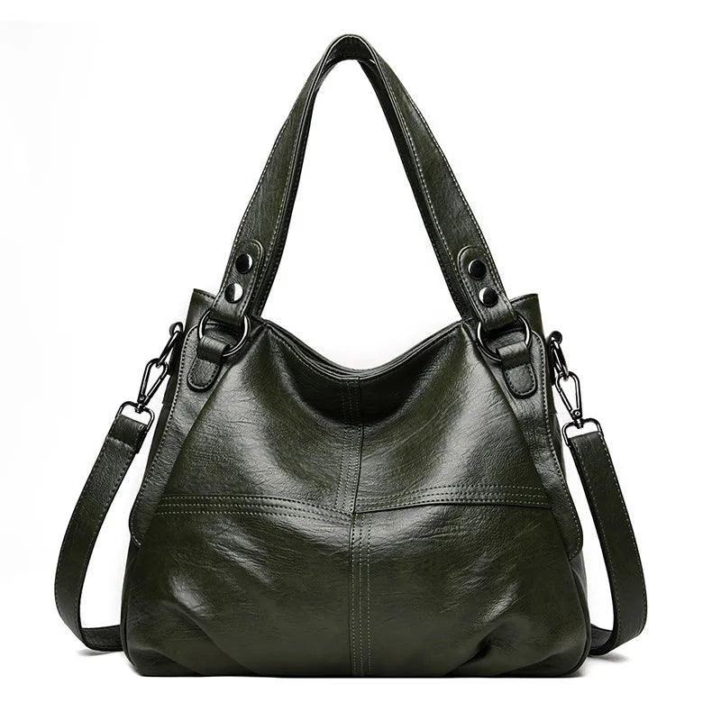 Genuine Leather Handbag - Atis