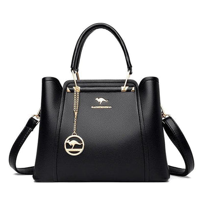 Luxurious Genuine Leather Crossbody Handbag - Style Couer