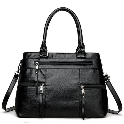 Handbag in Genuine Leather - Verse