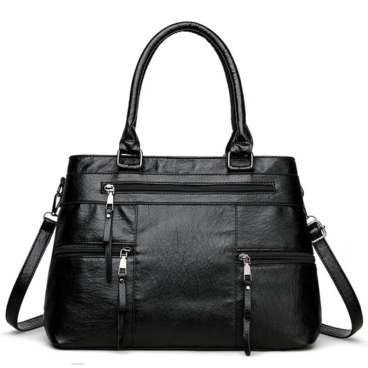 Handbag in Genuine Leather - Verse