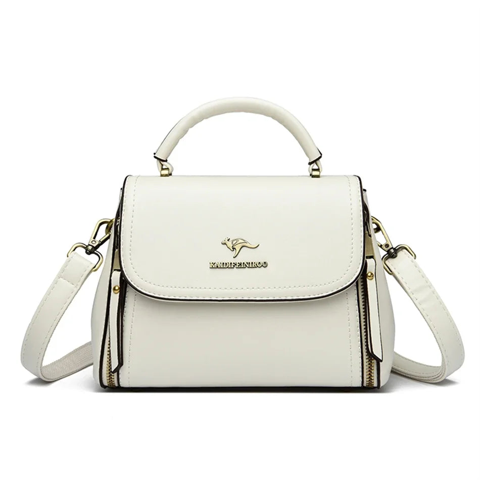 Handbag in Genuine Leather - Liora