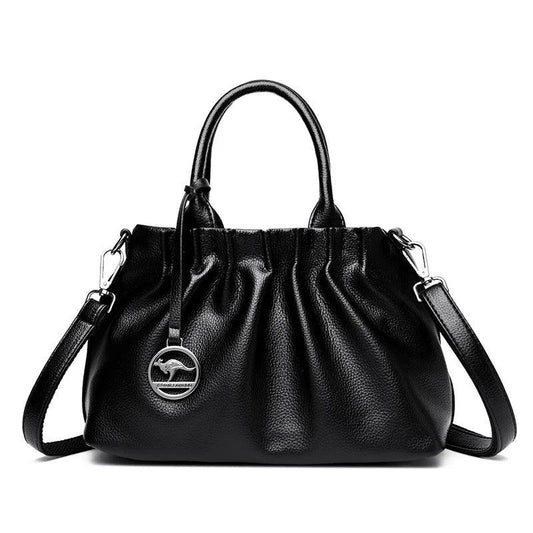 Genuine Leather Handbag - Italia