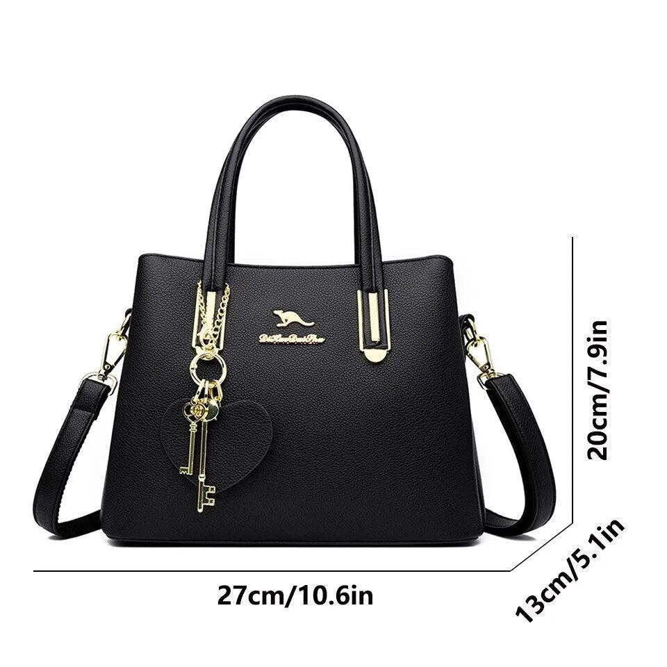 Genuine Leather Handbag - Viour