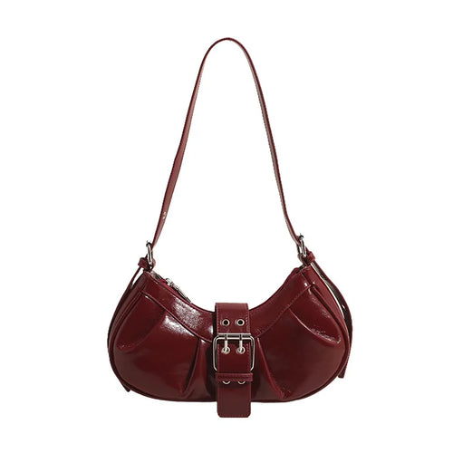 Small Genuine Leather Handbag - Az