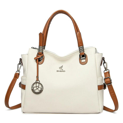Genuine Leather Handbag - Helena