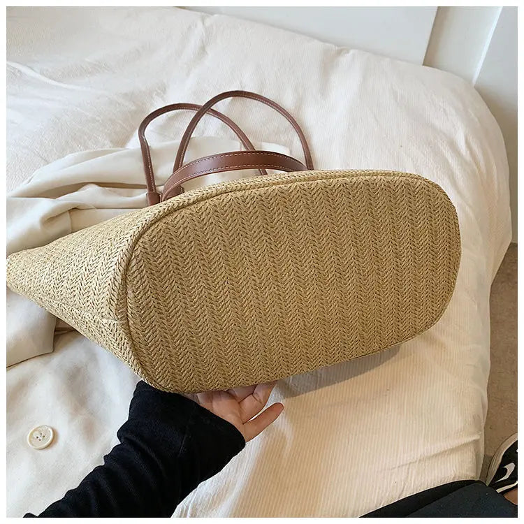 Louise Straw Handbag