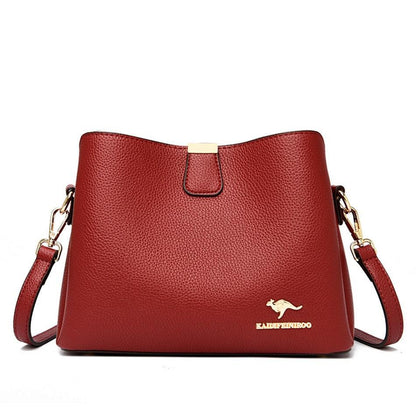 Genuine Leather Handbag - Elizabeth