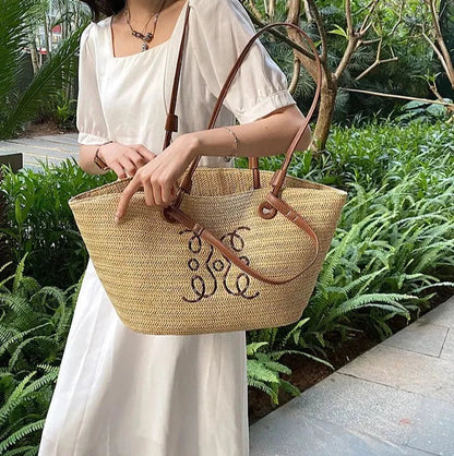 Louise Straw Handbag