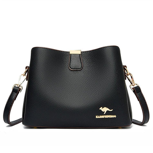 Genuine Leather Handbag - Elizabeth
